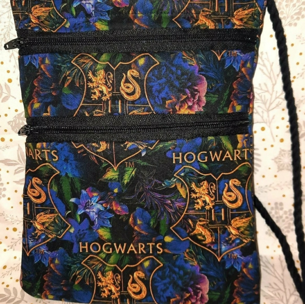 Harry Potter Hogwarts Handmade Crossbody Bag